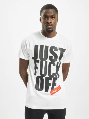 Mister Tee / t-shirt Fuck Off in wit