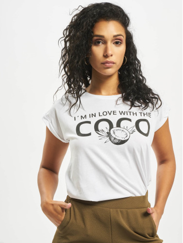 Mister Tee / t-shirt Coco in wit