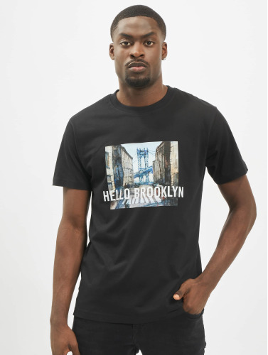 Mister Tee / t-shirt Hello Brooklyn in zwart