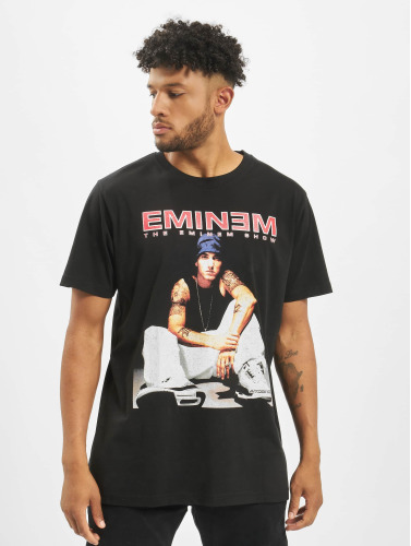 Urban Classics Eminem Heren Tshirt -2XL- Eminem Seated Show Zwart