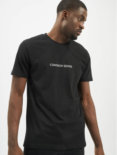 Mister Tee / t-shirt Common Sense in zwart