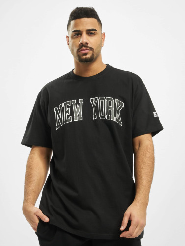 Starter Black Label Heren Tshirt -L- Starter New York Zwart
