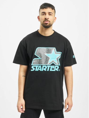 Starter / t-shirt Multicolored Logo in zwart