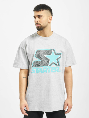 Starter / t-shirt Multicolored Logo in grijs