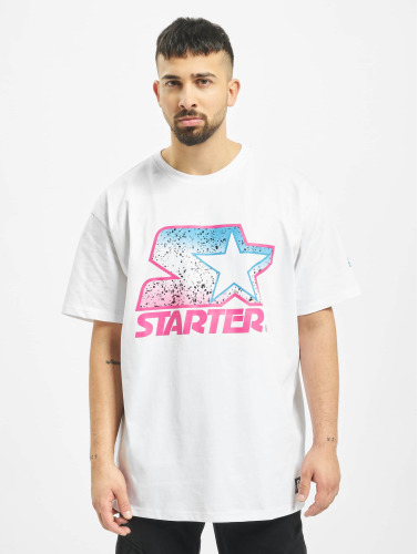 Starter / t-shirt Multicolored Logo in wit