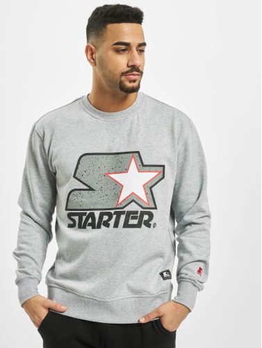 Starter Black Label Sweater/trui -S- Multicolored Logo Sweat Grijs