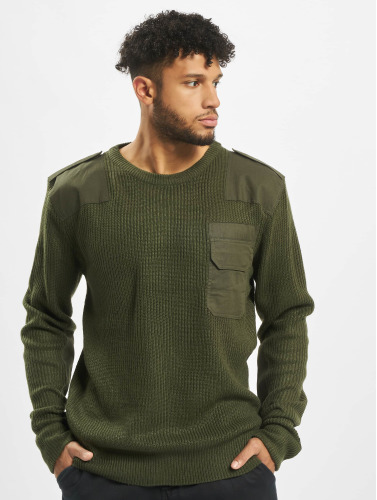 Urban Classics Sweater/trui -S- Military Groen