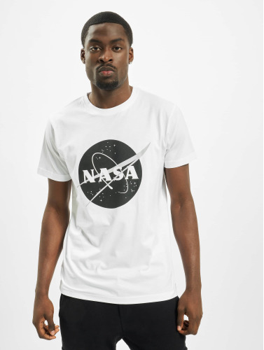 Mister Tee / t-shirt Nasa Black-And-White Insignia in wit