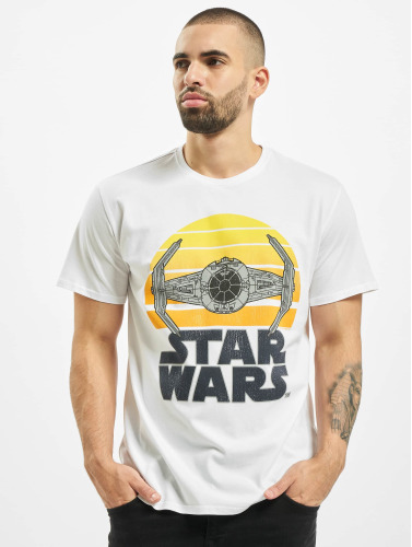 Disney Star Wars Heren Tshirt -XS- Star Wars Sunset Wit