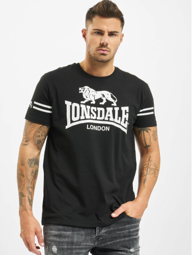 Lonsdale London / t-shirt Aldeburgh in zwart