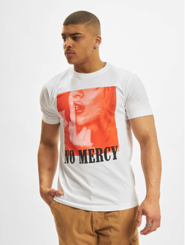 Urban Classics Heren Tshirt -XL- No Mercy Wit