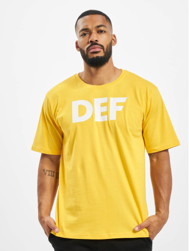 DEF / t-shirt Her in geel
