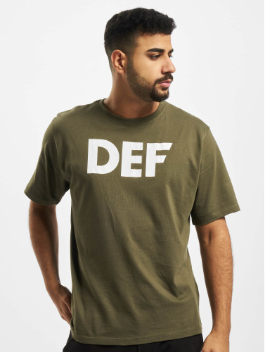 DEF / t-shirt Her Secret in olijfgroen