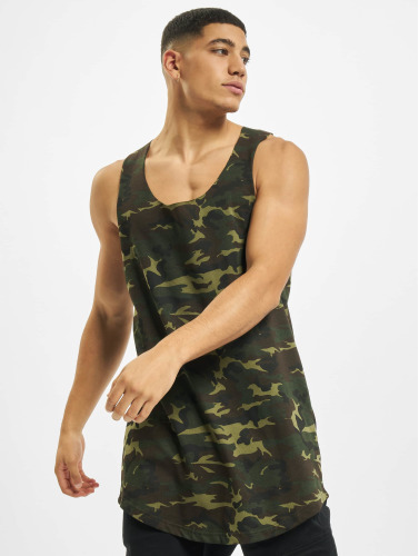 DEF / Tanktop Basic Long in camouflage