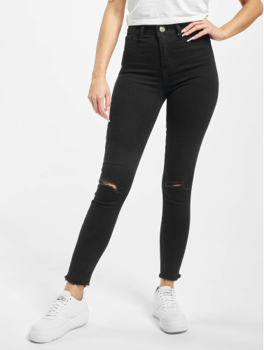 DEF / High Waisted Jeans Alla in zwart