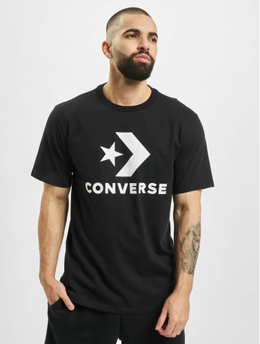 Converse / t-shirt Chevron in zwart