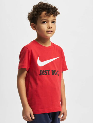 Nike / t-shirt Swoosh JDI in rood
