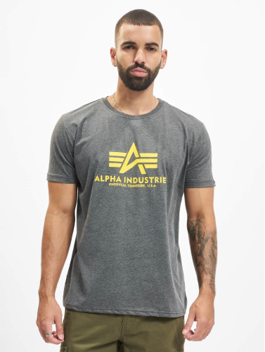 Alpha Industries / t-shirt Basic in grijs