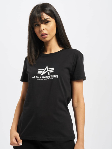 Alpha Industries / t-shirt New Basic in zwart