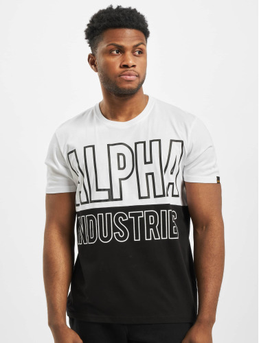 Alpha Industries / t-shirt Block in wit