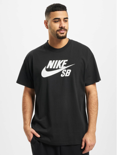 Nike SB / t-shirt SB Logo in zwart