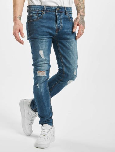 Aarhon / Skinny jeans Destroyed in blauw