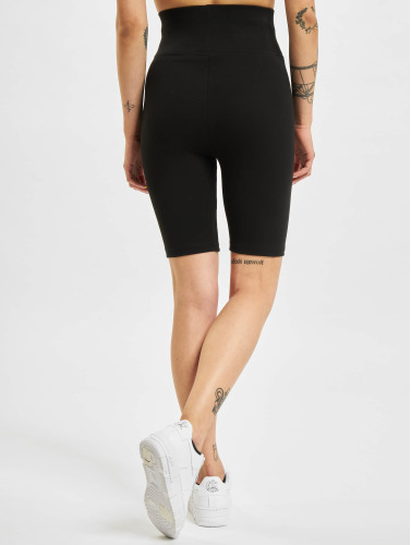 Urban Classics / shorts Ladies High Waist Cycle 2-Pack in zwart