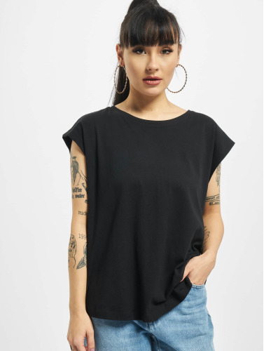 Urban Classics / t-shirt Basic Shaped in zwart