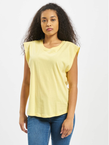 Urban Classics / t-shirt Ladies Basic Shaped in geel
