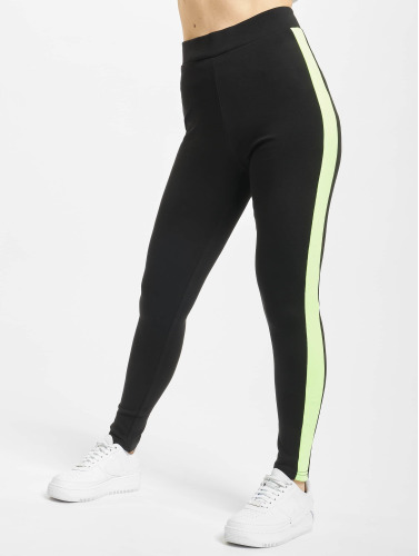 Urban Classics / Legging Neon Side Stripe in zwart