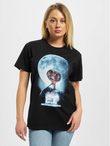 Merchcode / t-shirt Ladies E.T. Face in zwart