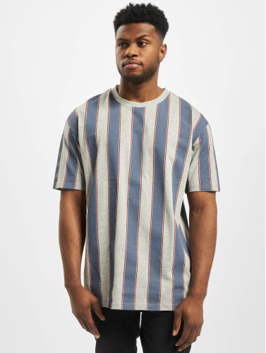 Urban Classics / t-shirt Printed Oversized Bold Stripe in blauw