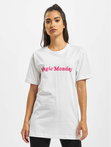 Mister Tee / t-shirt Ladies Magic Monday Slogan in wit