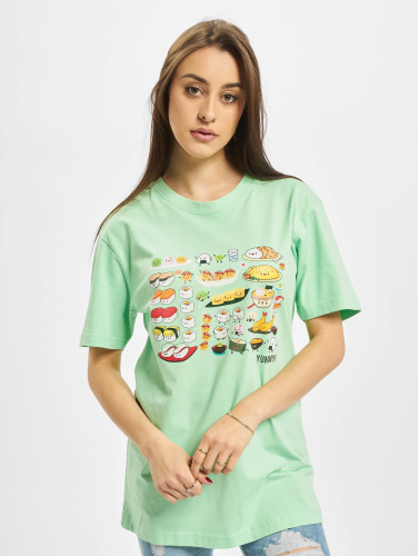Urban Classics Dames Tshirt -XL- Pick A Sushi Groen