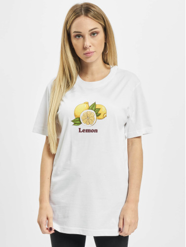 Mister Tee / t-shirt Ladies Lemon in wit