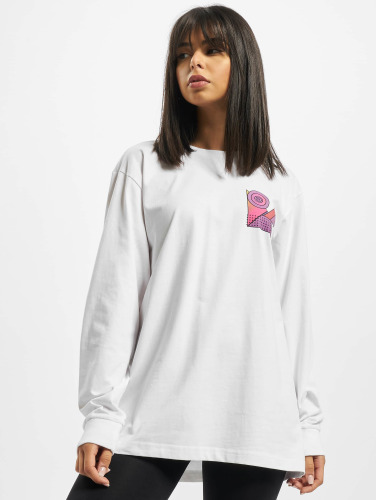 Mister Tee / Longsleeve Ladies Abstract Colour in wit