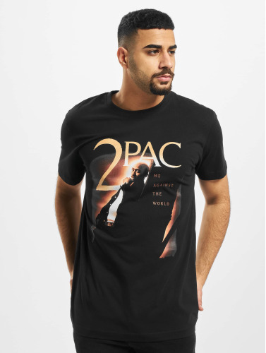 Mister Tee / t-shirt Tupac Me Against The World Cover in zwart