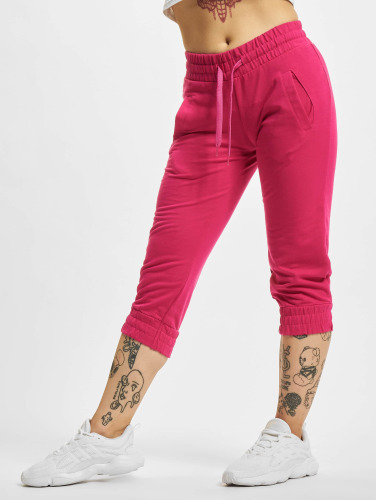 Urban Classics / shorts Ladies French Terry Capri in pink