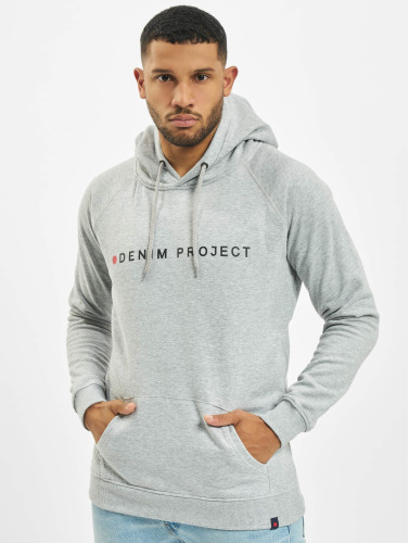 Denim Project / Hoody Logo in grijs