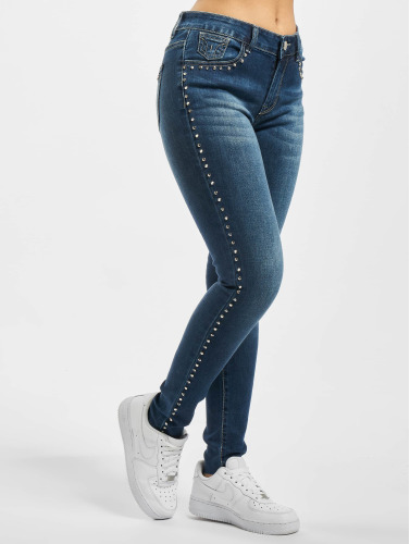 Fornarina / Slim Fit Jeans HAPPY in blauw