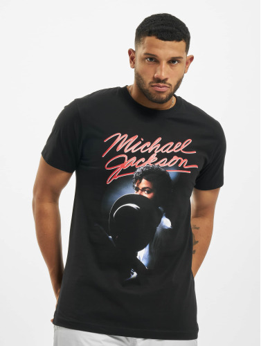 Merchcode / t-shirt Michael Jackson in zwart