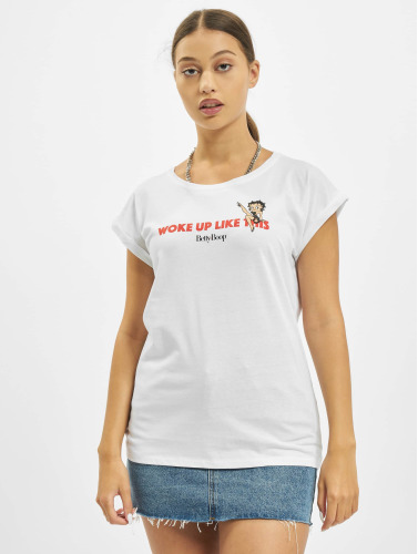 Merchcode / t-shirt Betty Boop Woke Up in wit