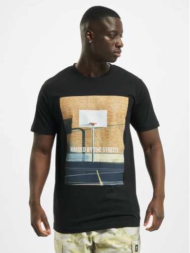Urban Classics Heren Tshirt -2XL- Raised By The Streets Zwart