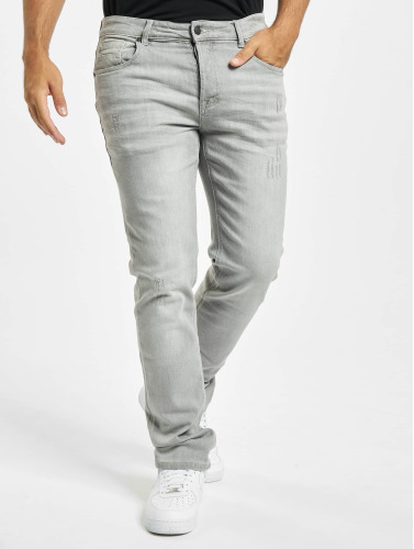 Brandit / Straight fit jeans Jake in grijs