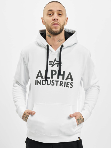 Alpha Industries / Hoody Foam Print in wit
