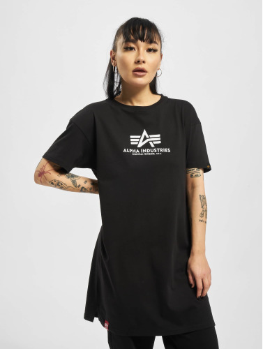 Alpha Industries / t-shirt Basic T Long in zwart