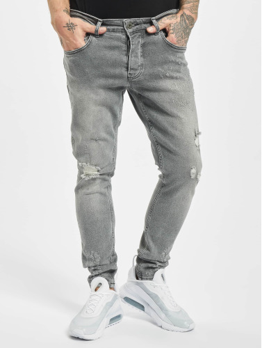 2Y Premium / Slim Fit Jeans Kurt in grijs