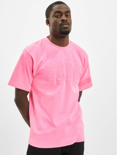 GCDS / t-shirt Fluo Logo in pink