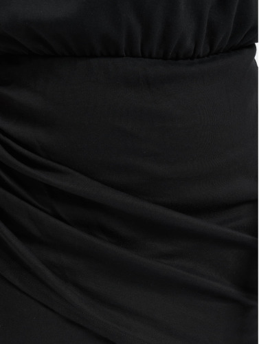 GCDS / jurk WRAPPED MONSTER in zwart