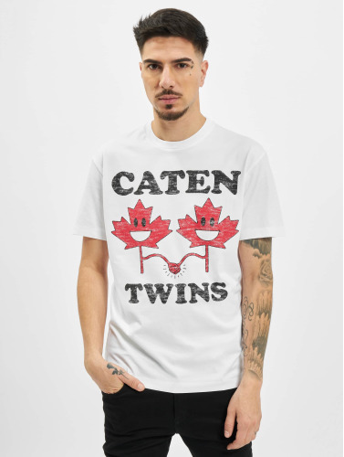 Dsquared2 / t-shirt Caten Twins in wit